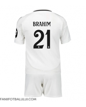 Real Madrid Brahim Diaz #21 Echipament de Fotbal Replică 2024-25 Copii Acasa (+ Șorturi)